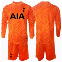 Tottenham Hotspur Målvakt Bortadräkt Barn 2024-25 Långärmad (+ Korta byxor)